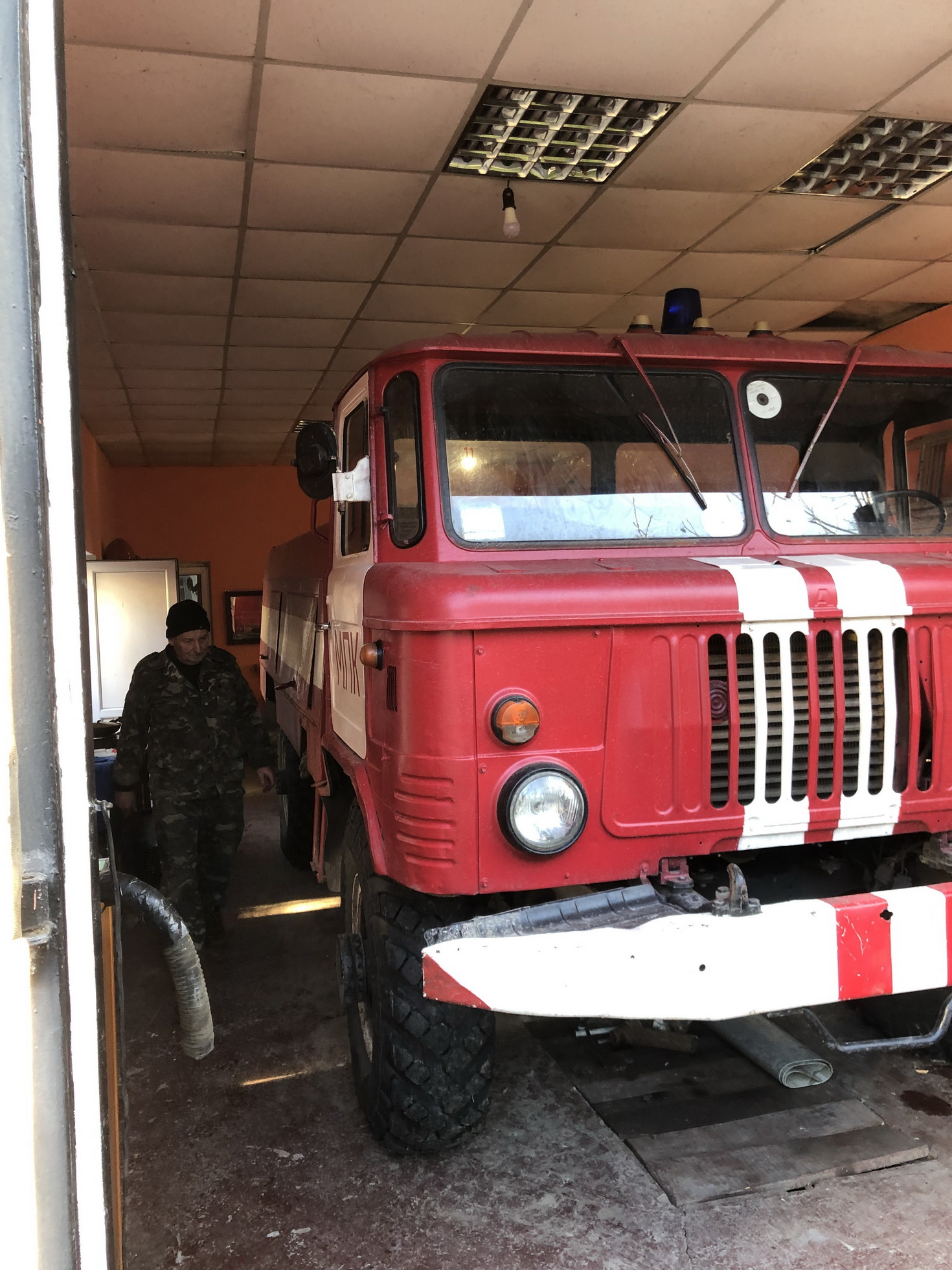 Росшосанська ТГ Пожежний автомобіль