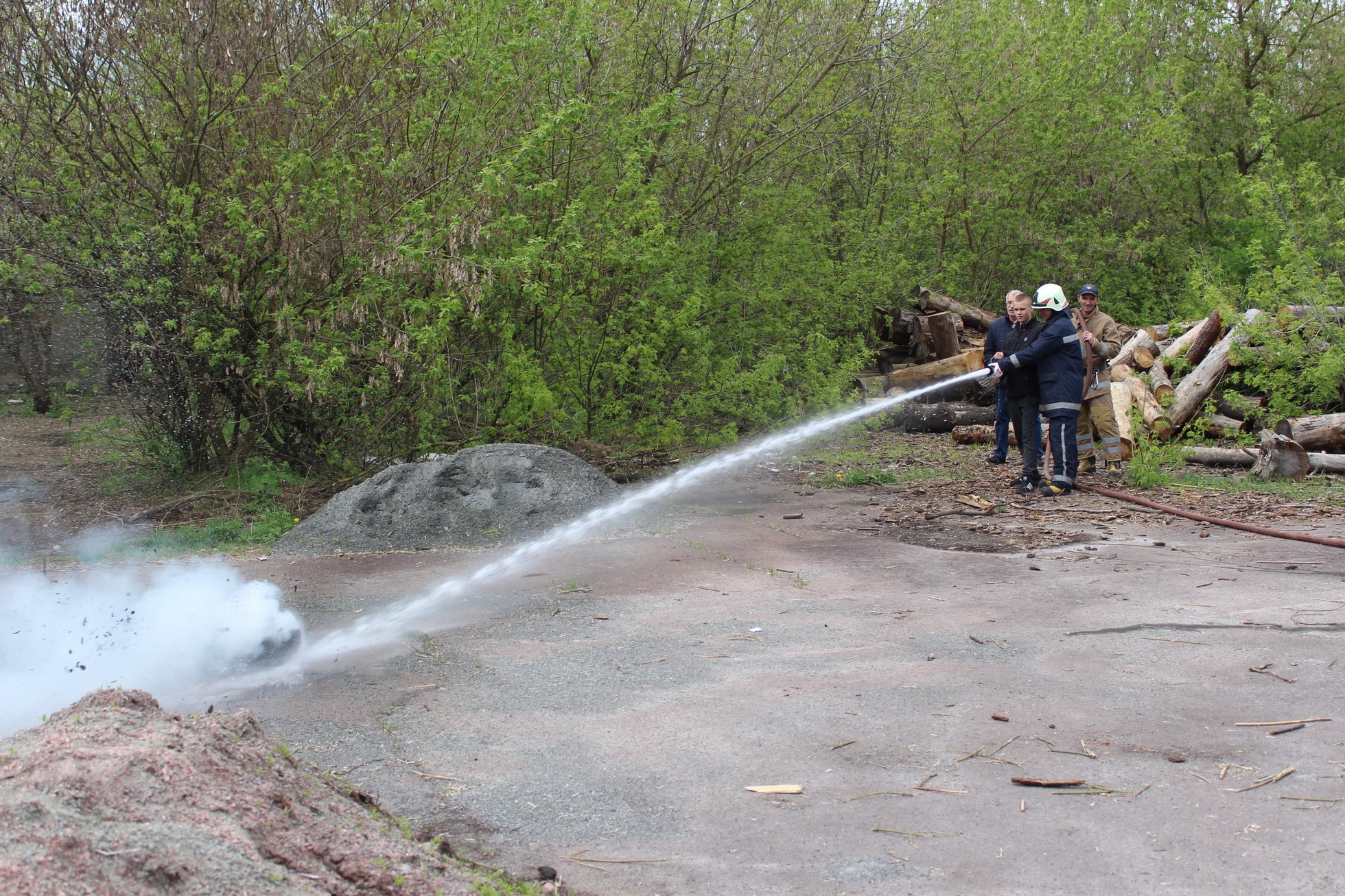 Використання пожежних рукавів